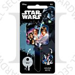 Star Wars A NEW HOPE Painted Licensed Universal 6-Pin Cylinder Key Blank