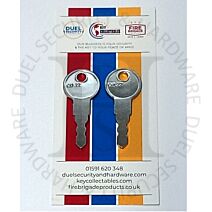 Duel Security Winlock 80016 KWL22 Copy Standard Window Lock Key Pack of 2