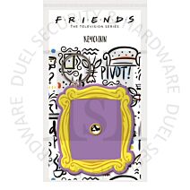 Friends The Television Series RK38922C Frame Licensed Rubber Keychain-Keyring