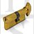 ERA EEKT3535B 35x35mm Euro Key & Turn Cylinder Brass