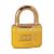 Kasp K12240YELD Yellow Vinyl Padlock - Differ