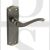 Old English OE178WCMBN Warwick WC Bathroom Lever Handle On Backplate Matt Gun Metal Internal