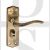 Old English OE178WCAB Warwick WC Bathroom Lever Handle On Backplate Antique Brass Internal