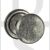 Old English OE58MMKDS Harrogate Solid Brass Mushroom Mortise Knob On Concealed Fix Rose Distressed Silver