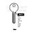 Burg Copy Orion BRG16 Cylinder Key Blanks Silca BUR23 JMA BUR-14D HD BUR23 Errebi BG31 Pack of 10