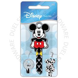 Disney Mickey Mouse Shaped Licensed Universal 6 Pin Cylinder Key Blank