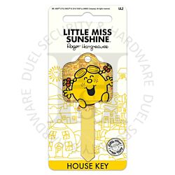 Little Miss KEY00091 Little Miss Sunshine 6-Pin UL2 Universal Section Cylinder Key Blank