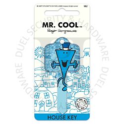 Mister Men KEY00093 Mr Cool 6-Pin UL2 Universal Section Cylinder Key Blank