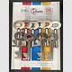 Duel Security FB11 Fire Brigade Genuine Large Silver Padlock Key Pack of 10