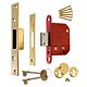 ERA 261 64mm Fortiress 5 Lever British Standard Mortise Deadlock Satin Chrome