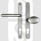 Fab & Fix DLMHANLPSC Balmoral Range UPVC Lever/Moveable Pad 92/62mm Handles Satin Chrome