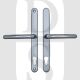 Fab & Fix YHF7LLHG Blenheim Range UPVC Lever/Lever 92mm Centres Handles Bright Chrome