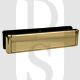 Fab n Fix FFLP1220HG Nu-Mail UPVC Telescopic Letterplate 20-40mm Hardex Gold