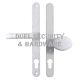 Hoppe HOP831852S UPVC Handles Silver