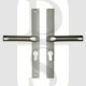 Hoppe HOP48LLS UPVC London Range 48mm Centres Lever/Lever Handles Silver