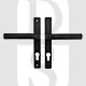 Hoppe HOP70B London Range 70mm Centres UPVC Lever/Lever Handles Black