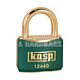 Kasp K12240GRED Green Vinyl Padlock - Differ