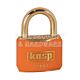 Kasp K12240ORAD Orange Vinyl Padlock - Differ