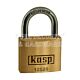 Kasp K12520D 20mm Brass Padlock - Differ  