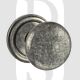 Old English OE58MMKDS Harrogate Solid Brass Mushroom Mortise Knob On Concealed Fix Rose Distressed Silver