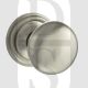 Old English OE58MMKSN Harrogate Solid Brass Mushroom Mortise Knob On Concealed Fix Rose Satin Nickel