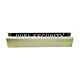 Paddock Slim Master Telescopic Letter Plate Gold