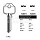 TCB578 Cylinder Key Blanks (10)