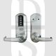 Simplex 5000 Standard Digital Pushbutton Lock Satin Chrome