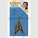 Star Trek RK38994C Insignia Licenced Rubber Keychain-Keyring