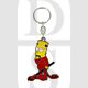 The Simpsons Bart Simpson Devil Enamelled Licensed Keychain-Keyring