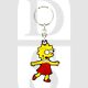 The Simpsons Lisa Simpson Dancing Enamelled Licensed Keychain-Keyring