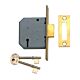 Union 2177 77.5mm 3 Lever Mortise Deadlock Satin Chrome