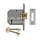 Union 2477 76mm 3L Clawbolt Mortice Deadlock Polished Brass