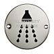Access Hardware X2005 Shower Symbol Sign PSS